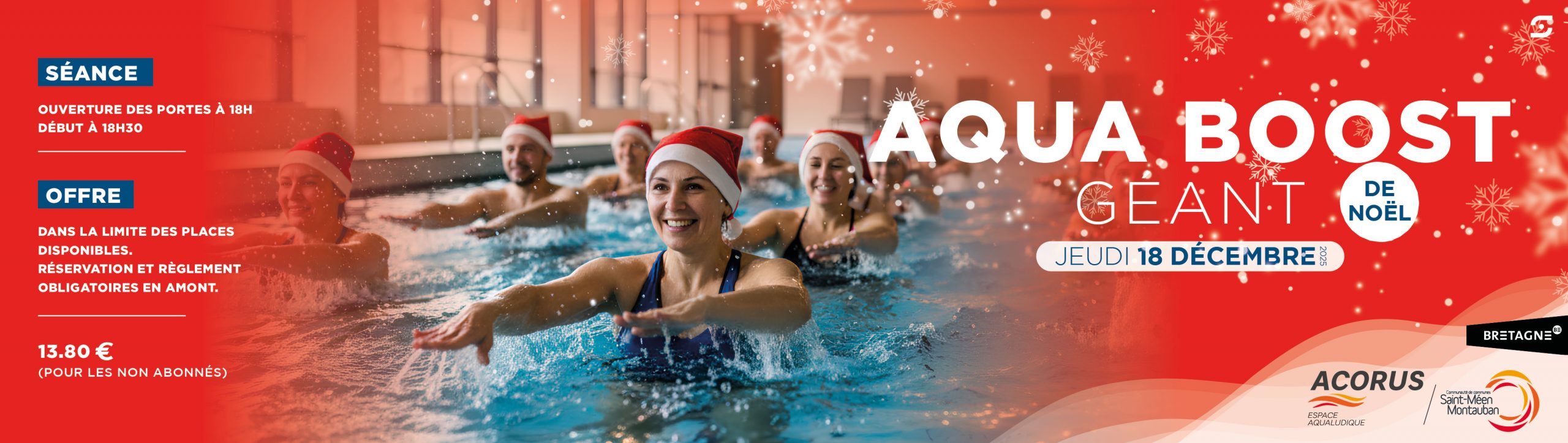 AQUA BOOST GÉANT DE NOËL